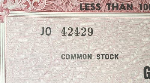 G And W Land And development CO Canceled Stock Certificate Signed/stamped By... - Thumbnail 3