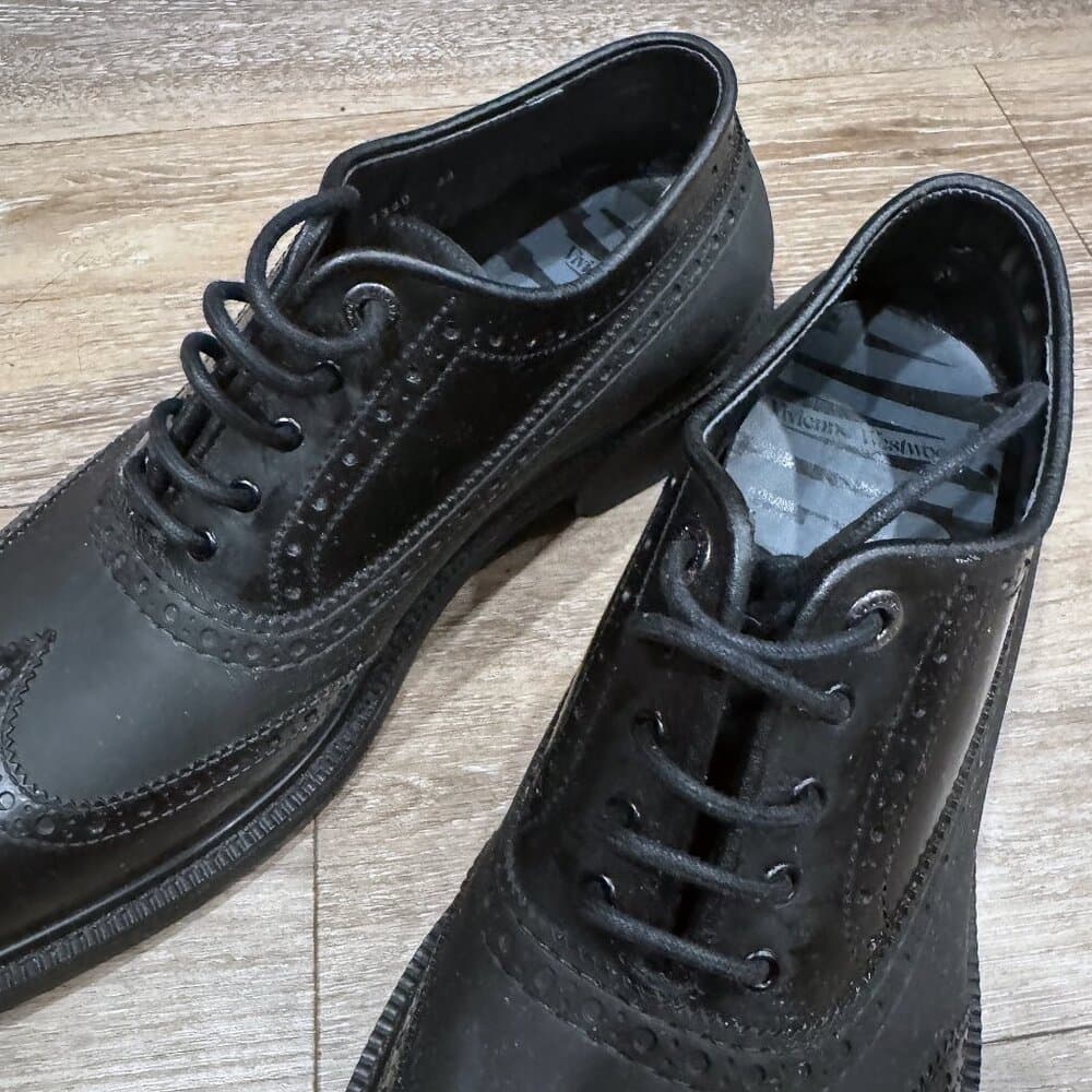 Vivienne Westwood Rubber Brogues: Lace up oxfords - Thumbnail 2