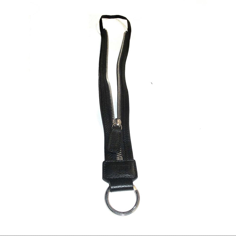Raf Simmons Leather Zip lanyard - Thumbnail 8