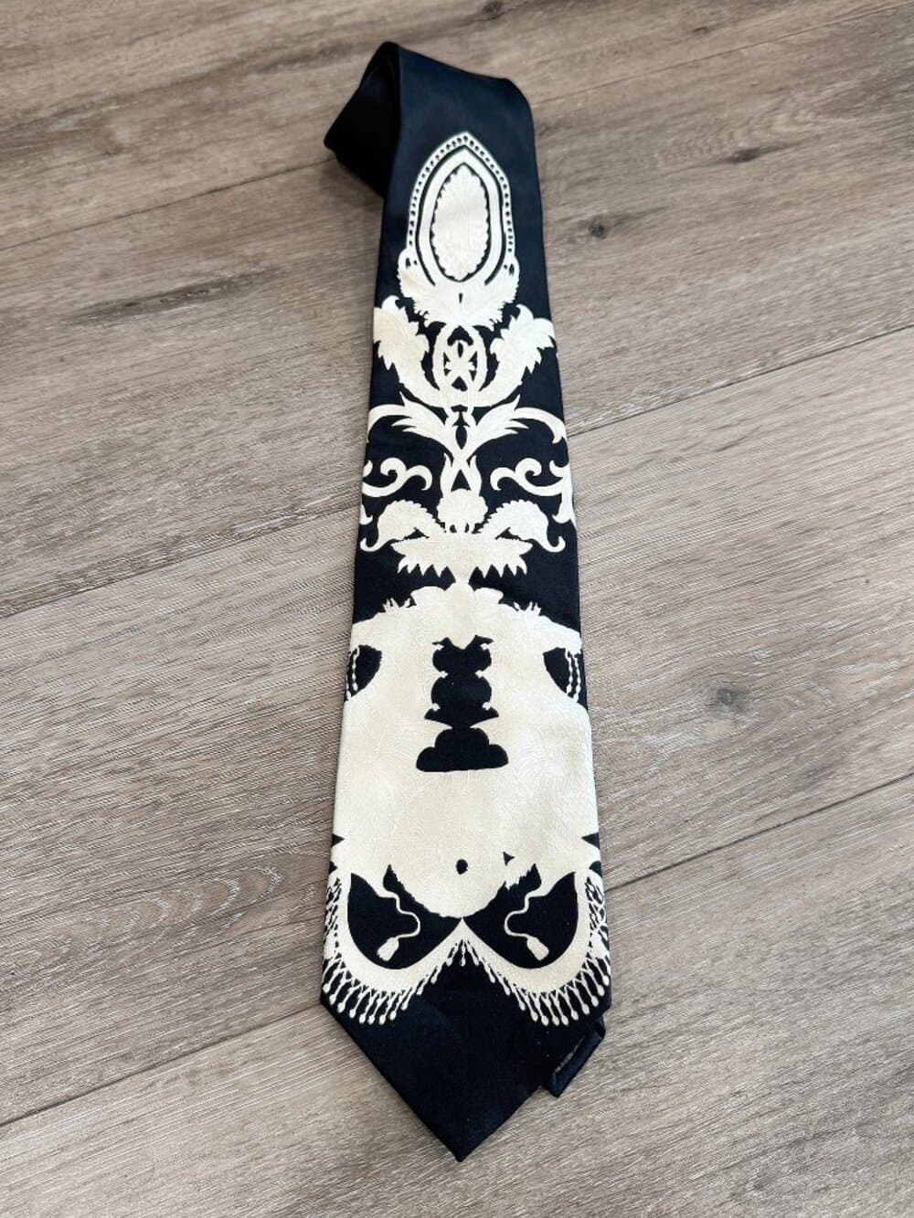Vntage, 100% silk Gianfranco Ferré necktie - Thumbnail 6