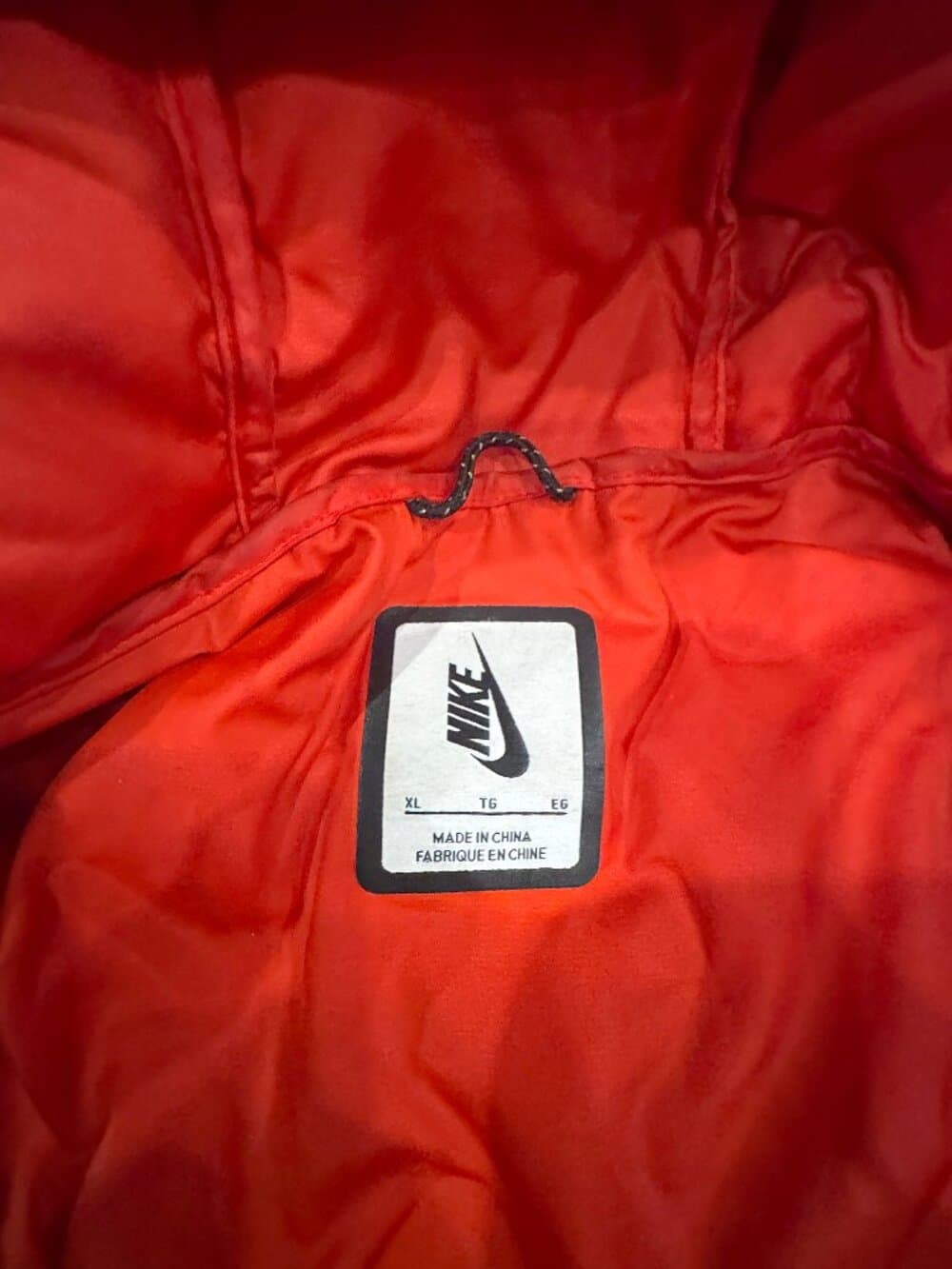 Nike x Undercover Fishtail Parka in 'Sport Red'. Size XL - Thumbnail 9
