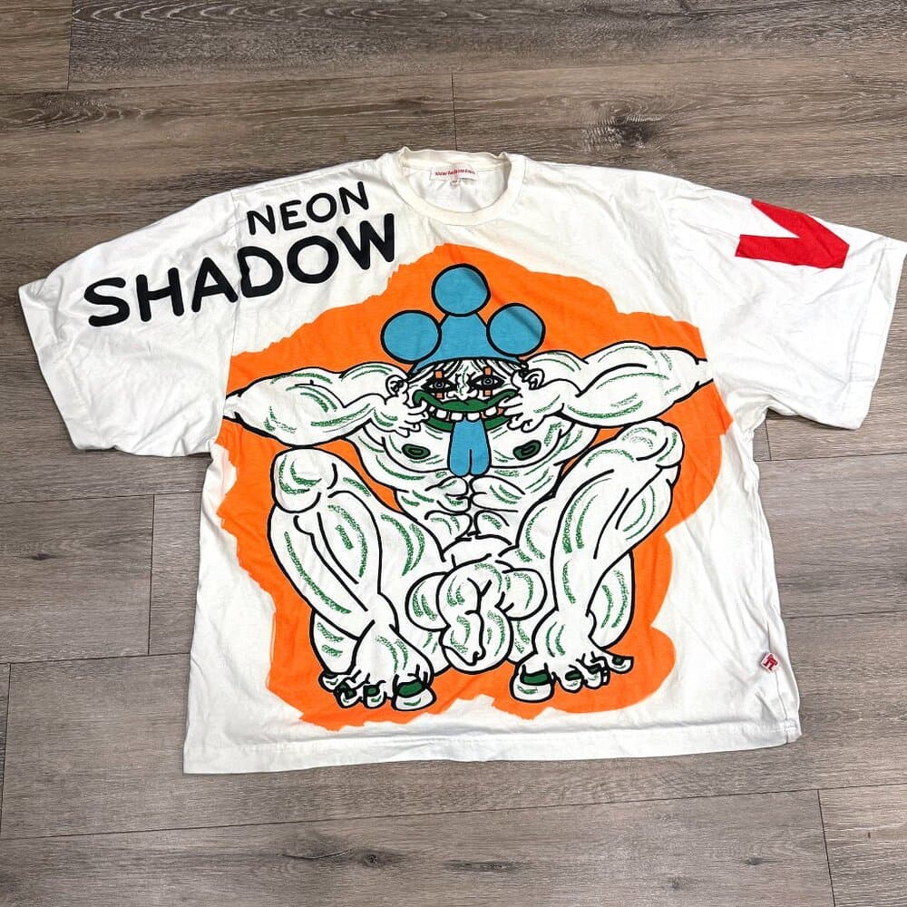 Walter van Beirendonck SS22 "Neon Shadow" t-shirt - Thumbnail 11