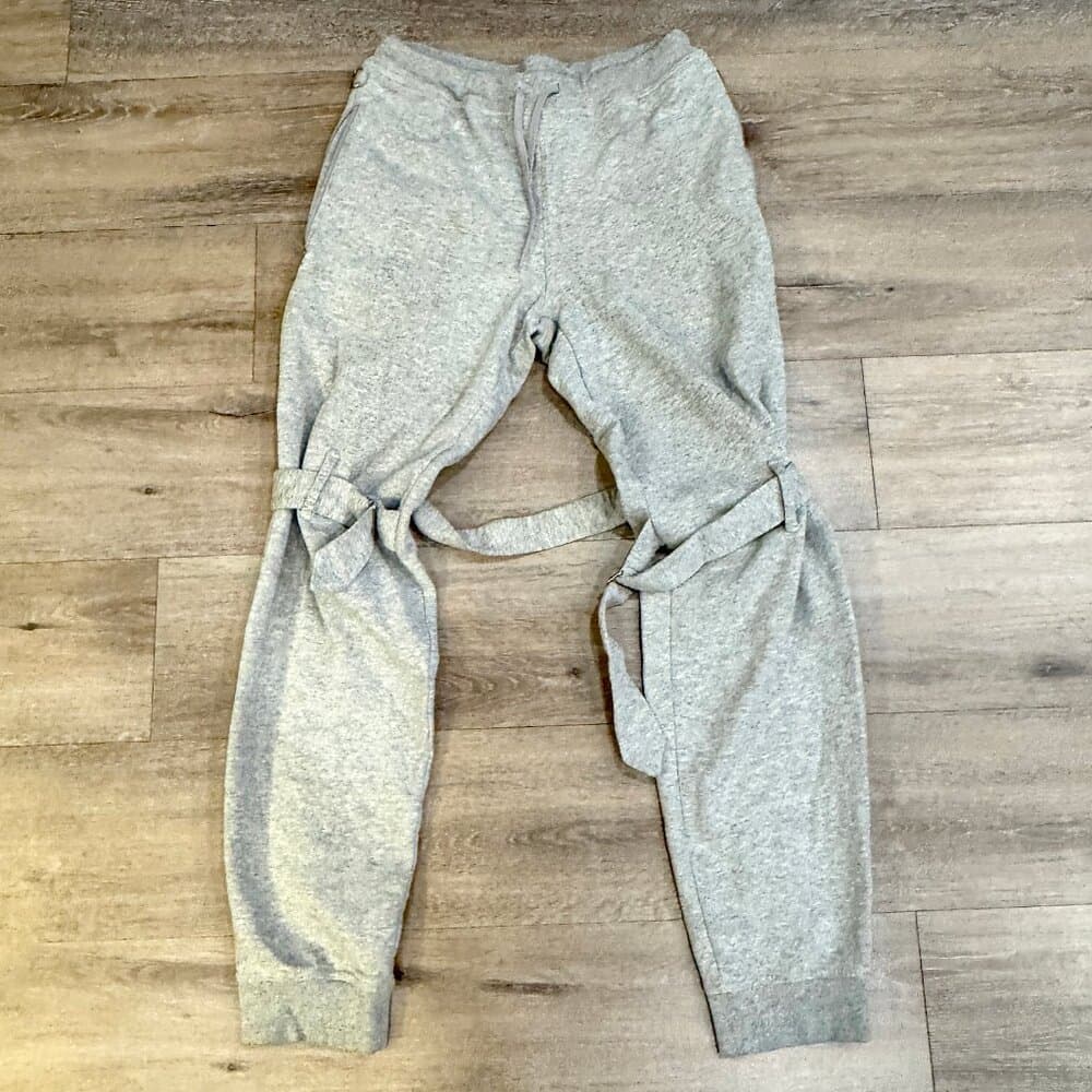 Jeremy Scott x Adidas Bondage Terry Cloth Joggers