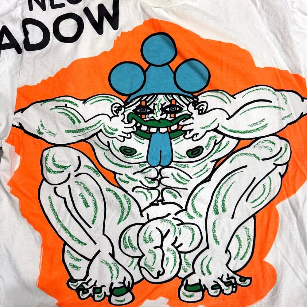 Walter van Beirendonck SS22 "Neon Shadow" t-shirt - Thumbnail 6