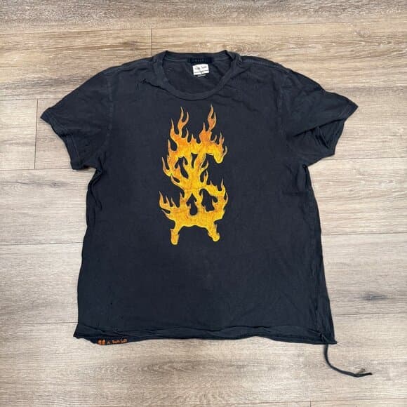 Ksubi x Travis Scott Flaming Dollar Tee - Thumbnail 8