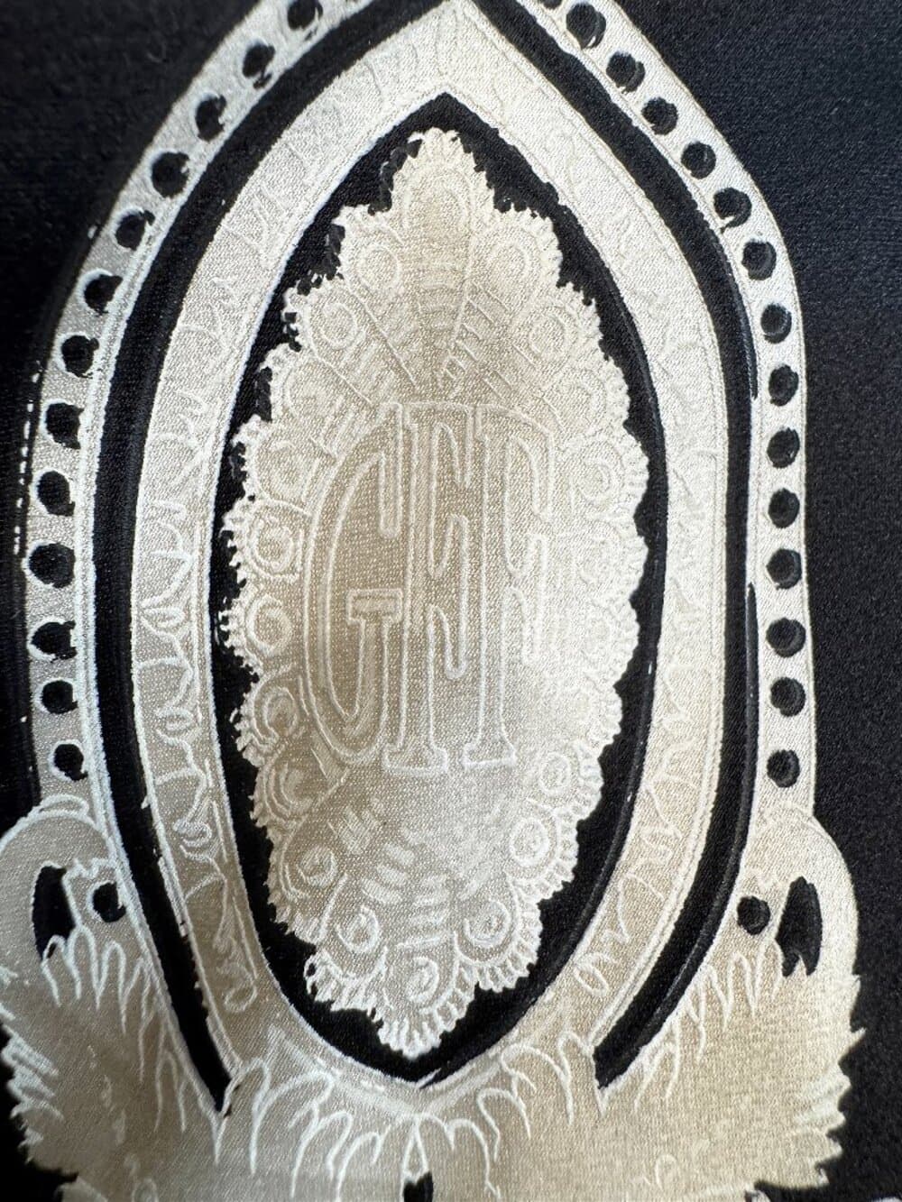 Vntage, 100% silk Gianfranco Ferré necktie - Thumbnail 5