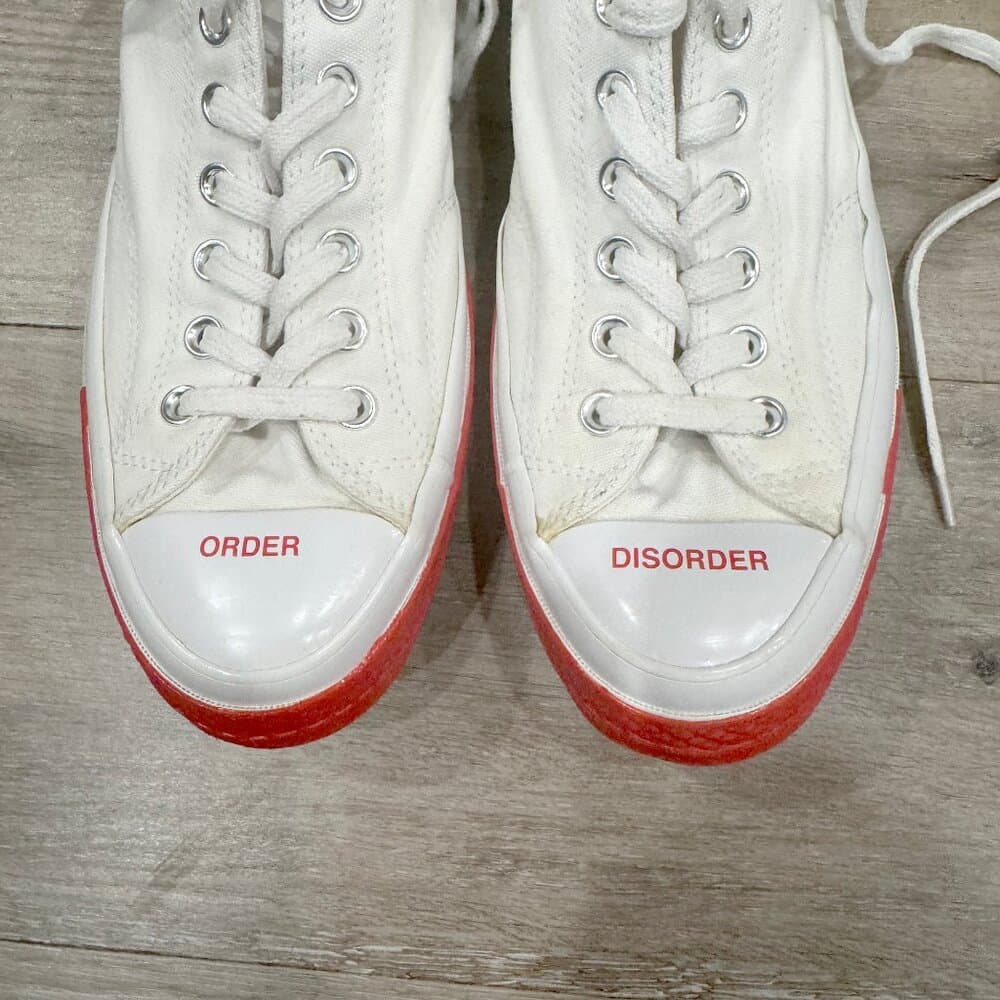 Men's White Undercover X Chuck 70 Low 'Order And Disorder' - Thumbnail 7