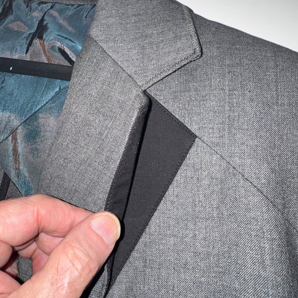 Vivienne Westwood Grey Wool Suit size - EU 52 Mid 2000s 3-Button Single Breasted - Thumbnail 5