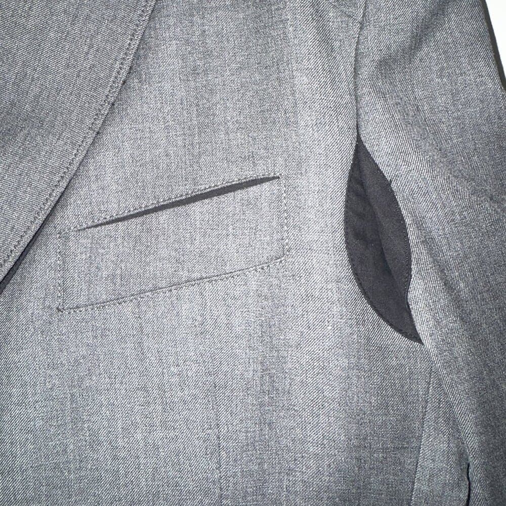 Vivienne Westwood Grey Wool Suit size - EU 52 Mid 2000s 3-Button Single Breasted - Thumbnail 4