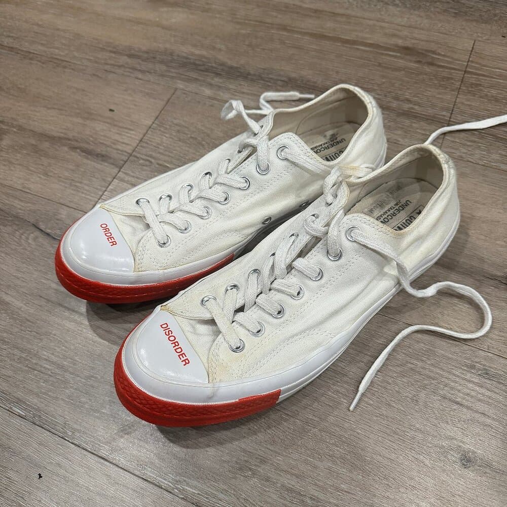 Men's White Undercover X Chuck 70 Low 'Order And Disorder' - Thumbnail 8