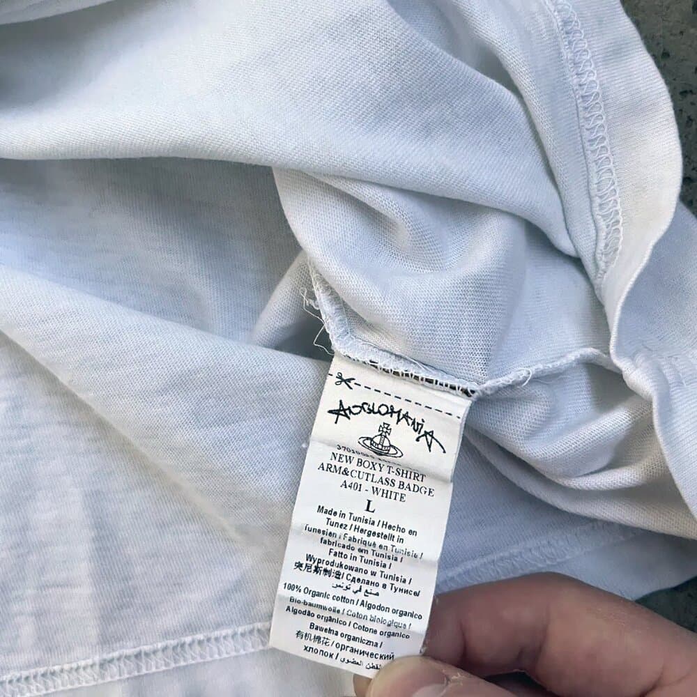 Vivienne Westwood & Chaos Anglomania Arm & Cutlas tee . Size L - Thumbnail 5