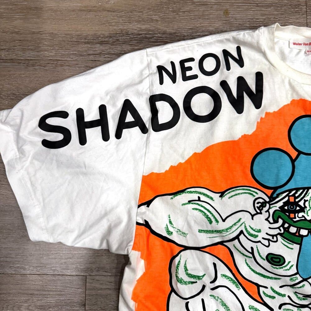 Walter van Beirendonck SS22 "Neon Shadow" t-shirt - Thumbnail 4