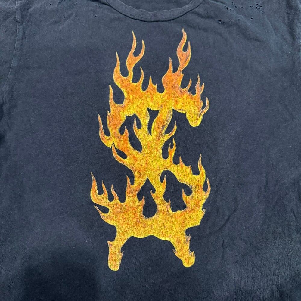 Ksubi x Travis Scott Flaming Dollar Tee - Thumbnail 2