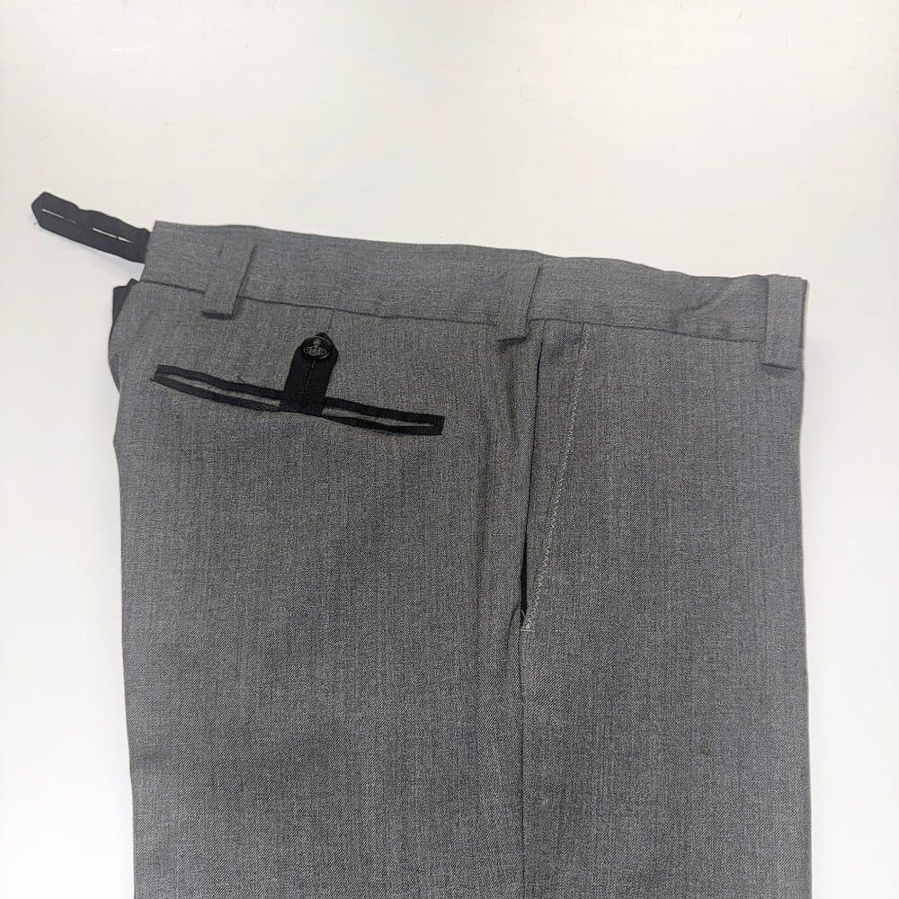 Vivienne Westwood Grey Wool Suit size - EU 52 Mid 2000s 3-Button Single Breasted - Thumbnail 13