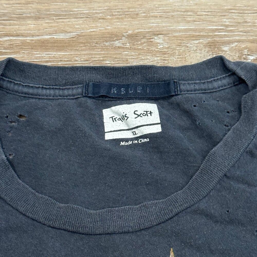 Ksubi x Travis Scott Flaming Dollar Tee - Thumbnail 5
