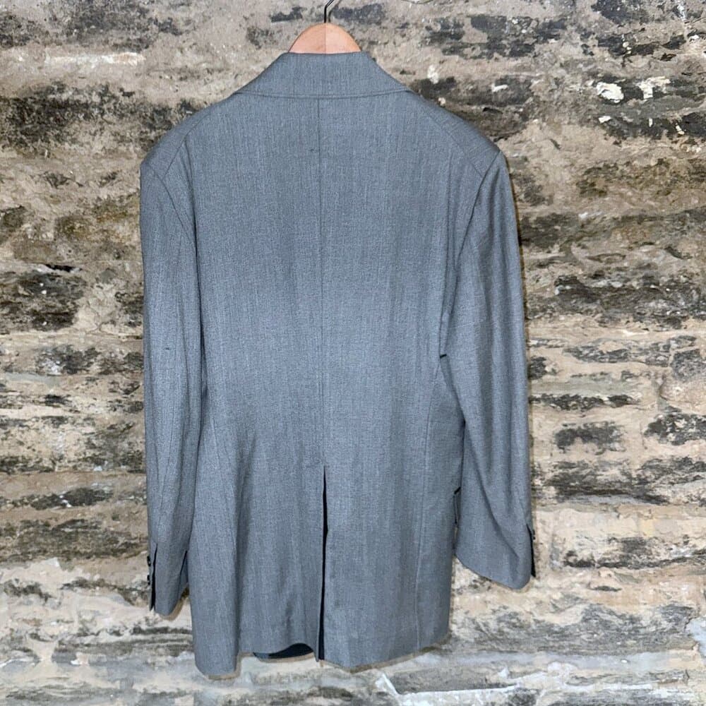 Vivienne Westwood Grey Wool Suit size - EU 52 Mid 2000s 3-Button Single Breasted - Thumbnail 3