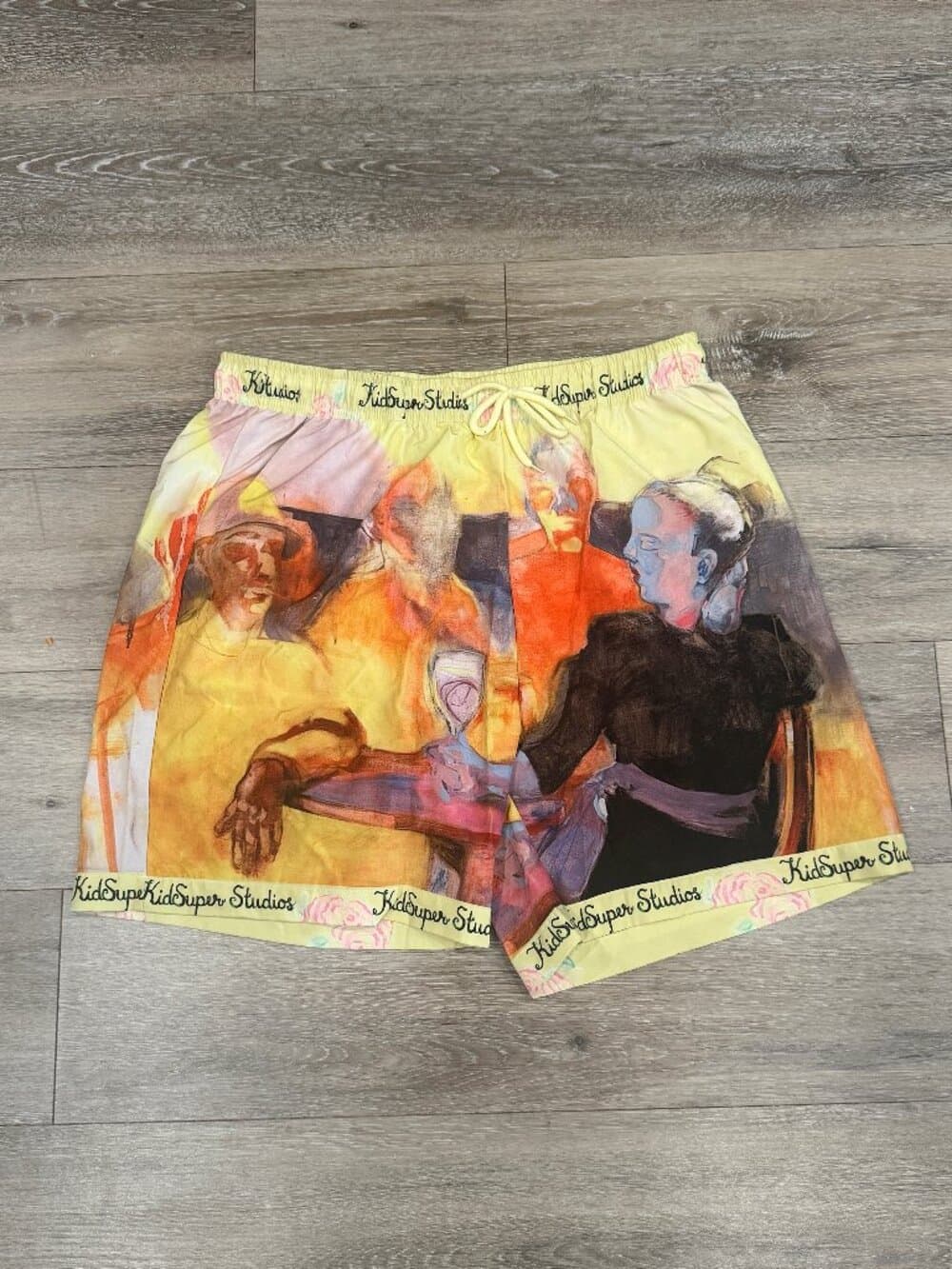 KidSuper Printed Shorts - Sad At The Bar. XL - Thumbnail 7