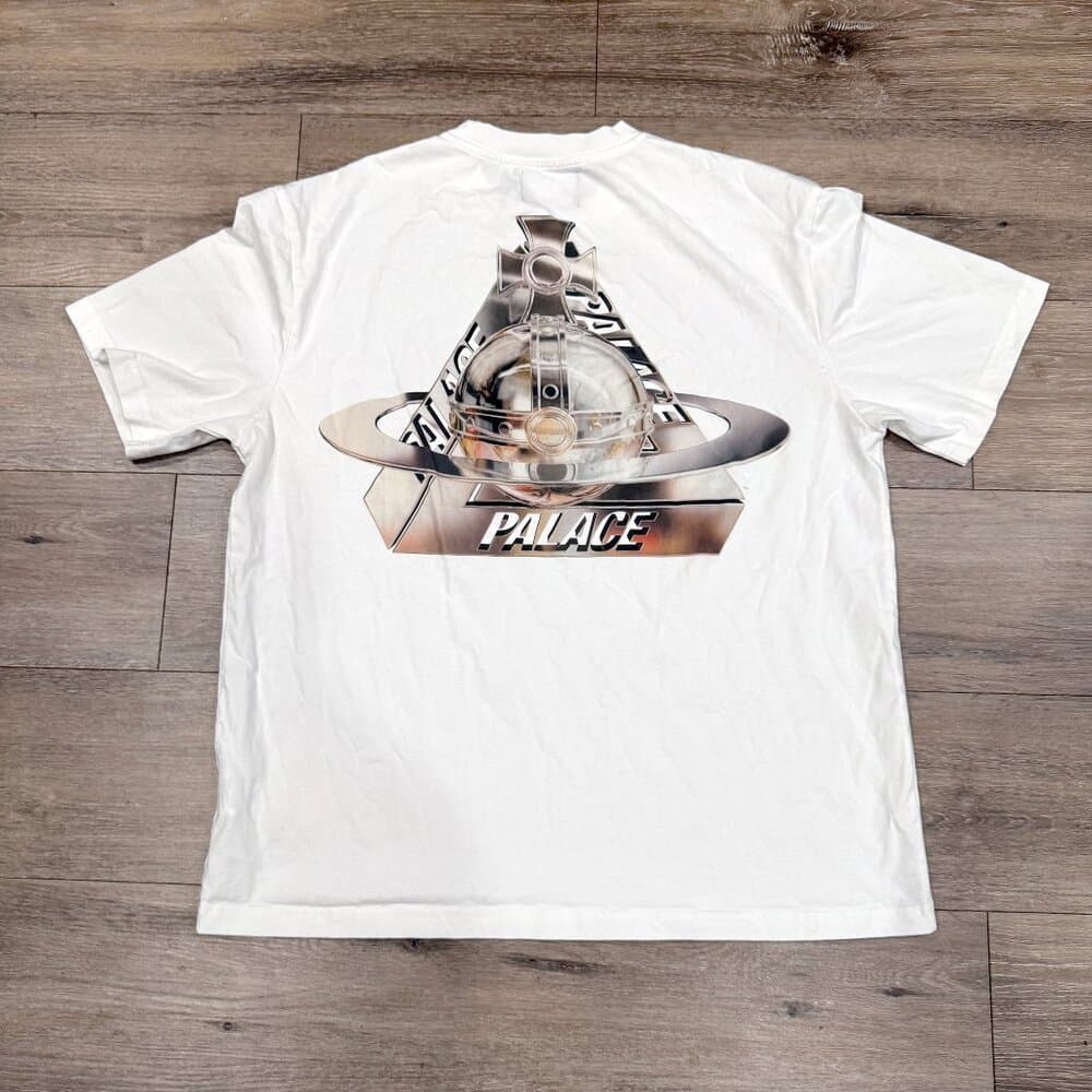 PALACE VIVIENNE WESTWOOD T-SHIRT WHITE - Thumbnail 7