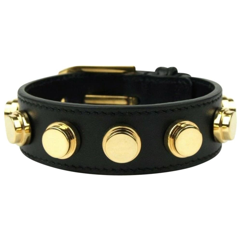 Saint Laurent Studded Leather Bracelet