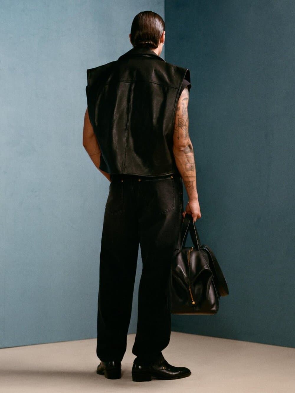 LEATHER BIKER VEST WILLY CHAVARRIA X ZARA (Sold Out) - Thumbnail 5