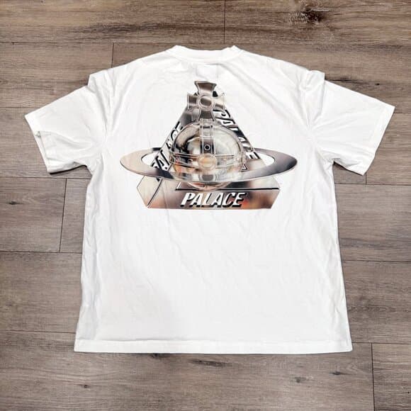 PALACE VIVIENNE WESTWOOD T-SHIRT WHITE - Thumbnail 8