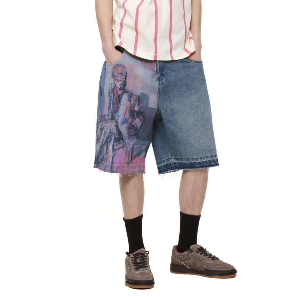 KIDSUPER "Painted Panel" Shorts - Thumbnail 4