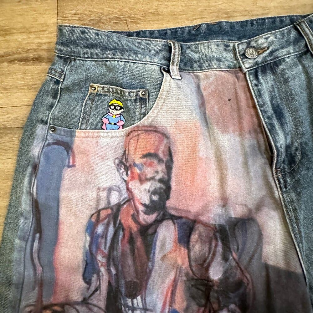 KIDSUPER "Painted Panel" Shorts - Thumbnail 7