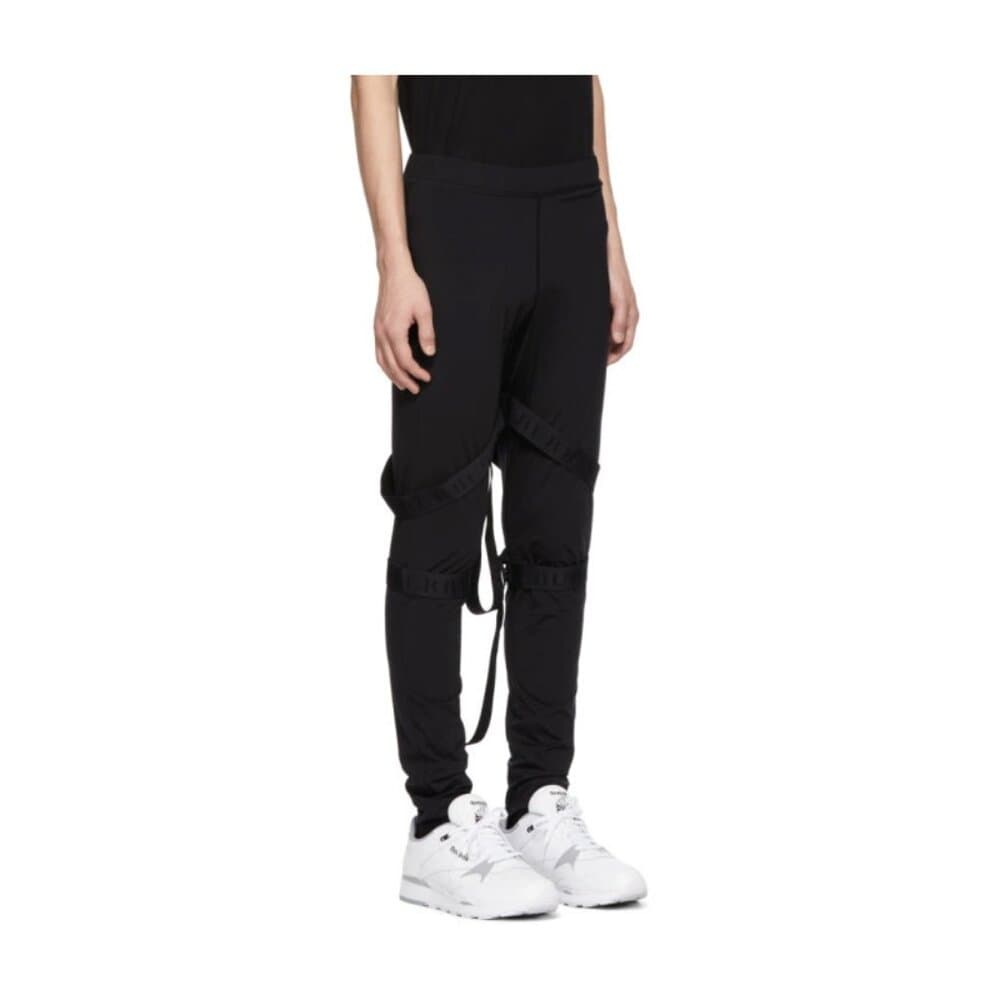 Burberry Black Bondage Strap Leggings - Thumbnail 3