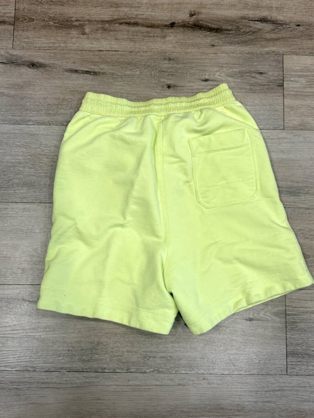 Neon yellow Y-3 shorts from the Yohji Yamamoto and Adidas collaboration. - Thumbnail 2