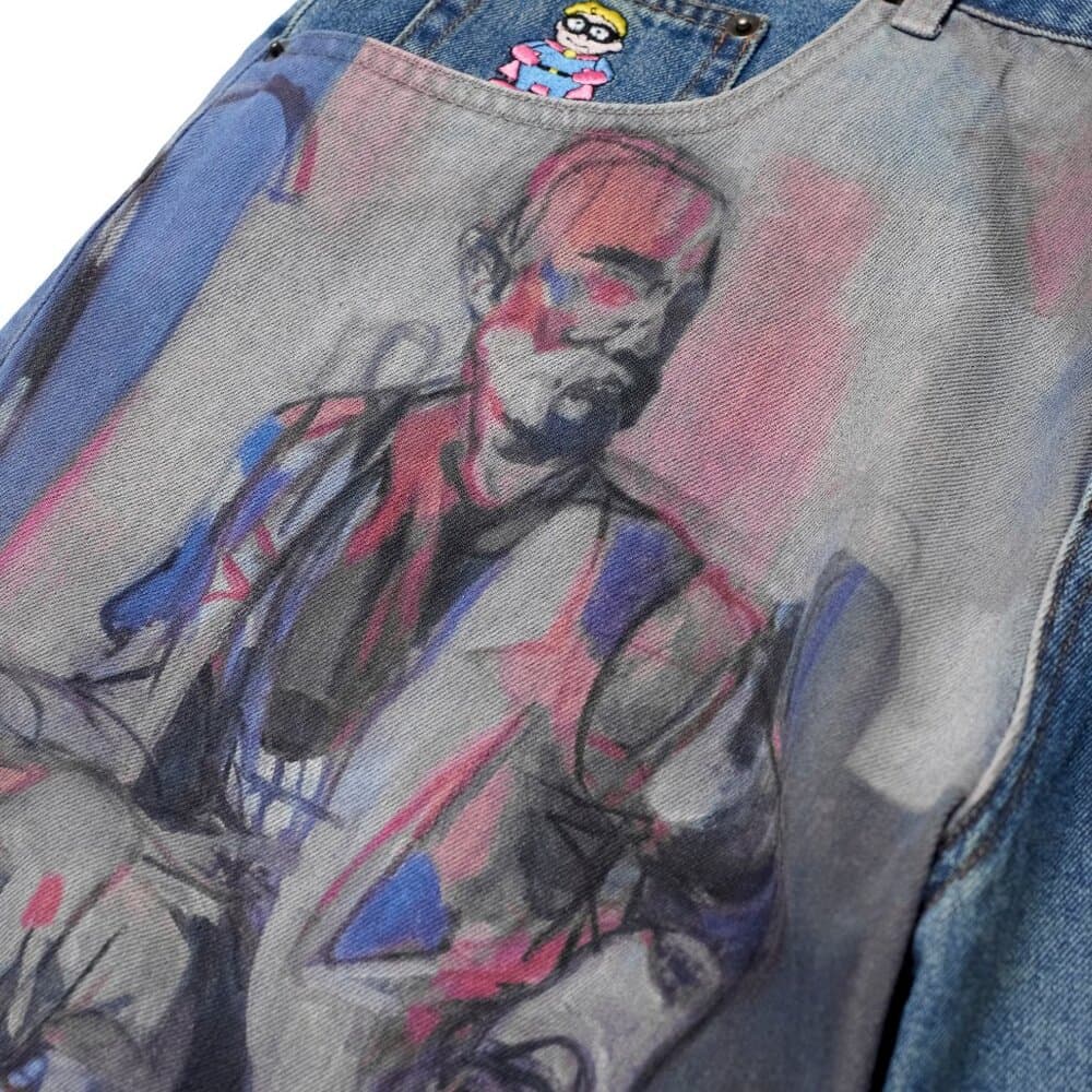 KIDSUPER "Painted Panel" Shorts - Thumbnail 3