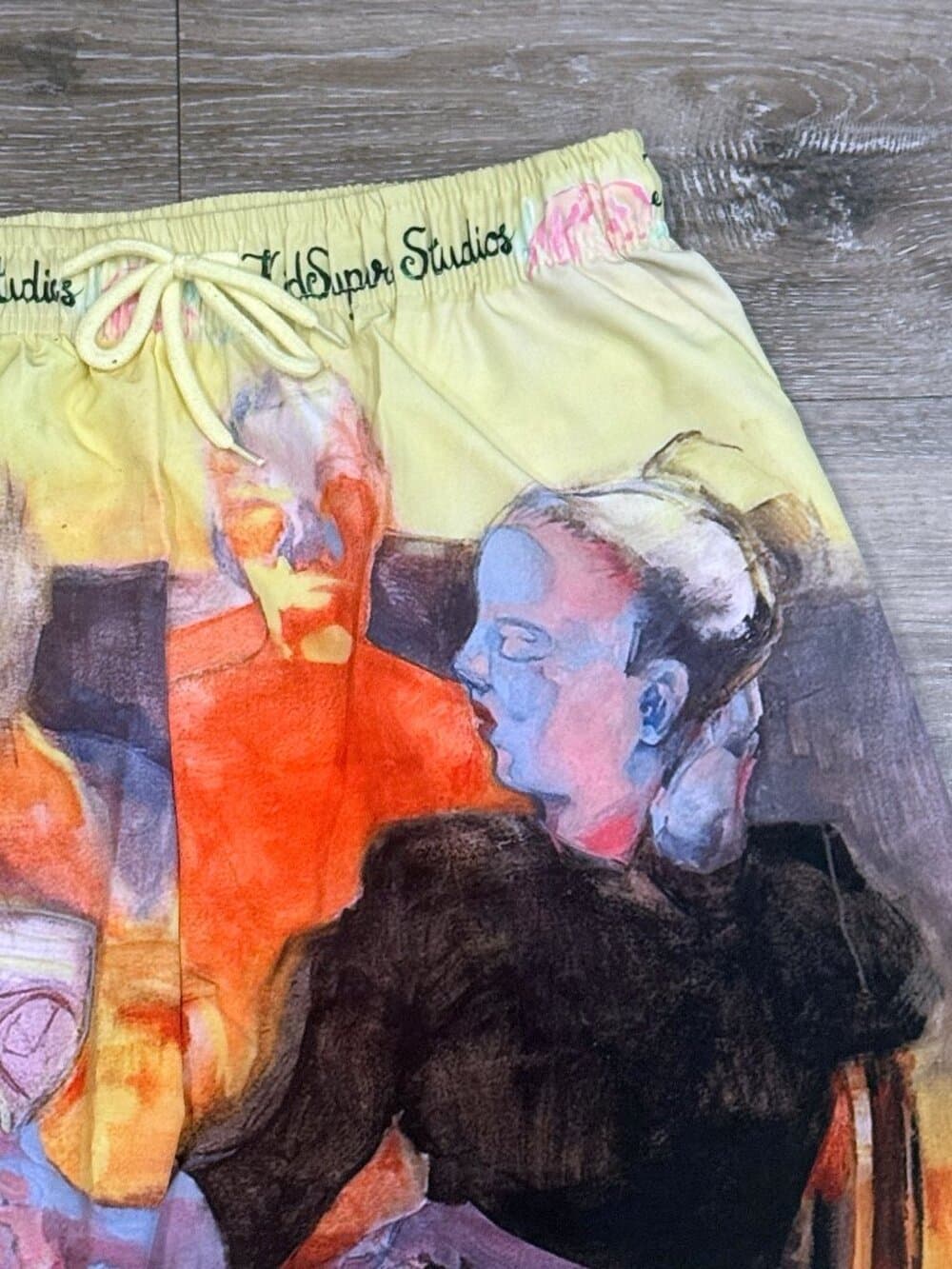 KidSuper Printed Shorts - Sad At The Bar. XL - Thumbnail 2