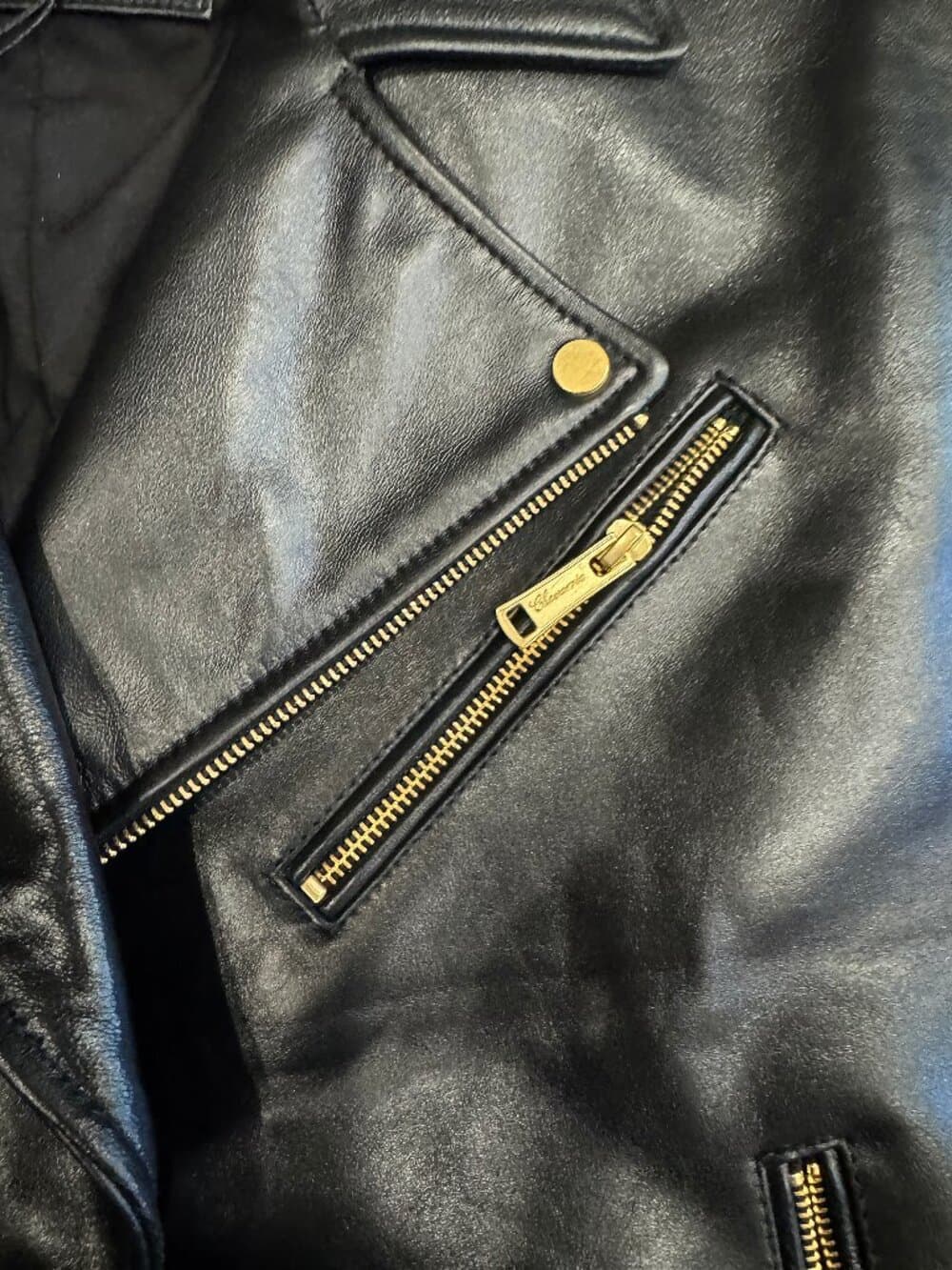LEATHER BIKER VEST WILLY CHAVARRIA X ZARA (Sold Out) - Thumbnail 7