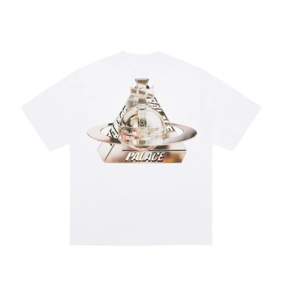 PALACE VIVIENNE WESTWOOD T-SHIRT WHITE - Thumbnail 6