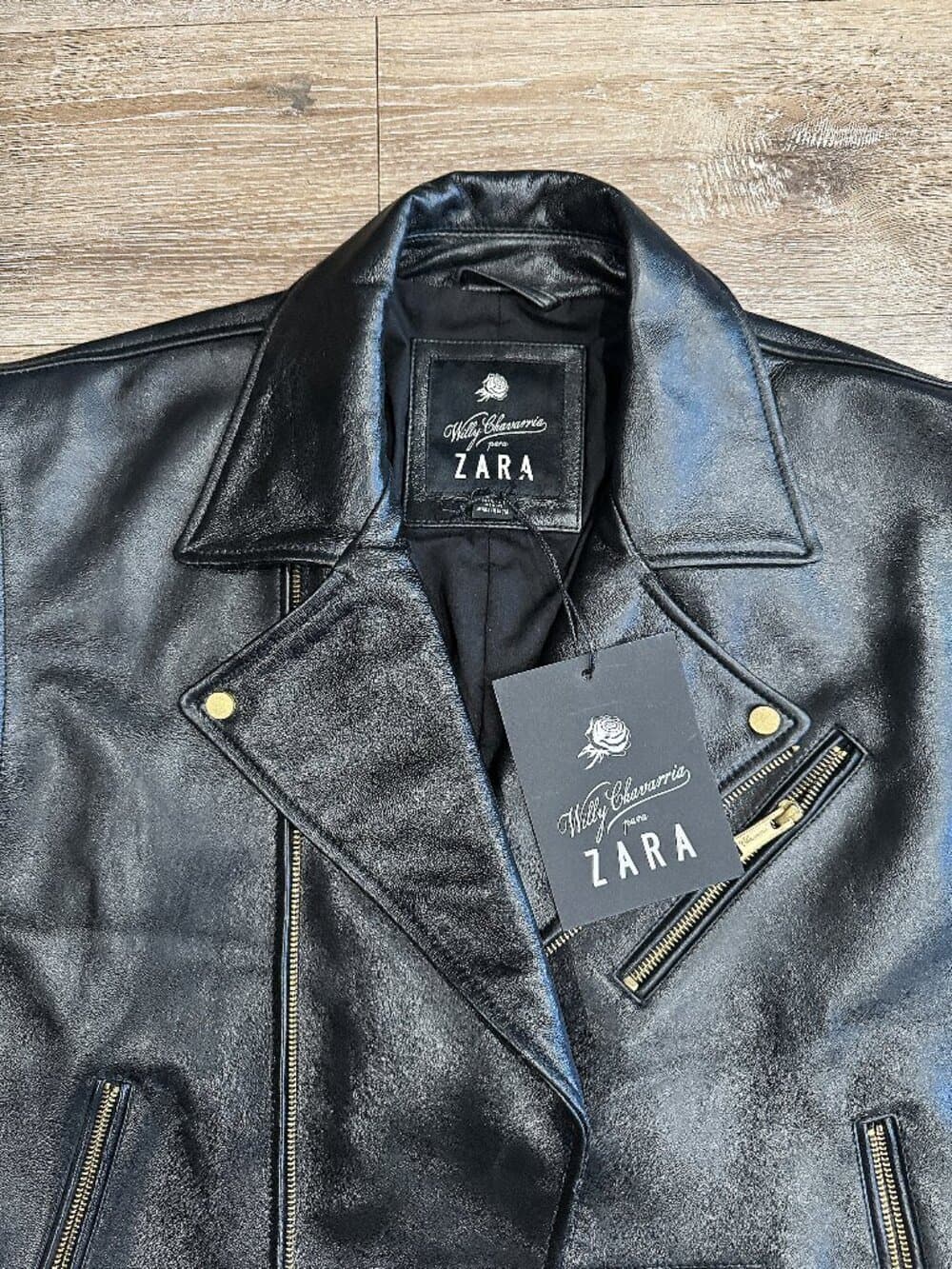 LEATHER BIKER VEST WILLY CHAVARRIA X ZARA (Sold Out) - Thumbnail 10