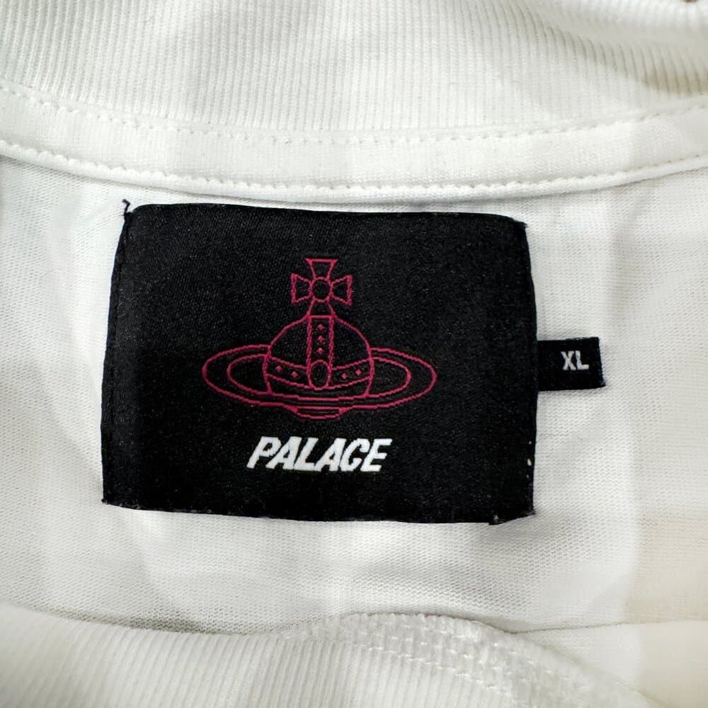 PALACE VIVIENNE WESTWOOD T-SHIRT WHITE - Thumbnail 4
