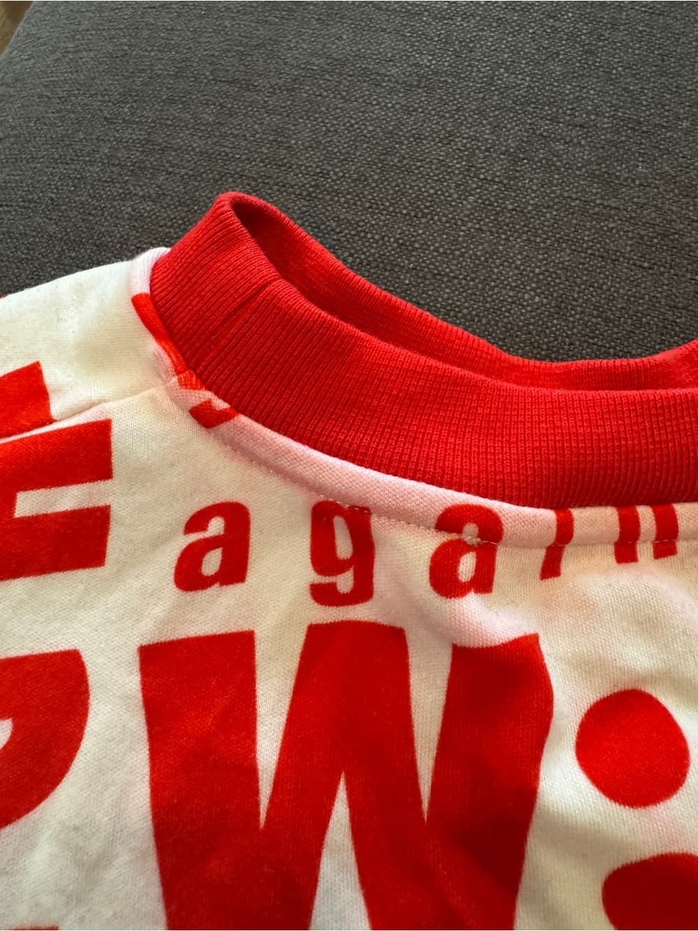 WALTER VAN BEIRENDONCK WORDS TEE F/W 20 W:AR - Thumbnail 7