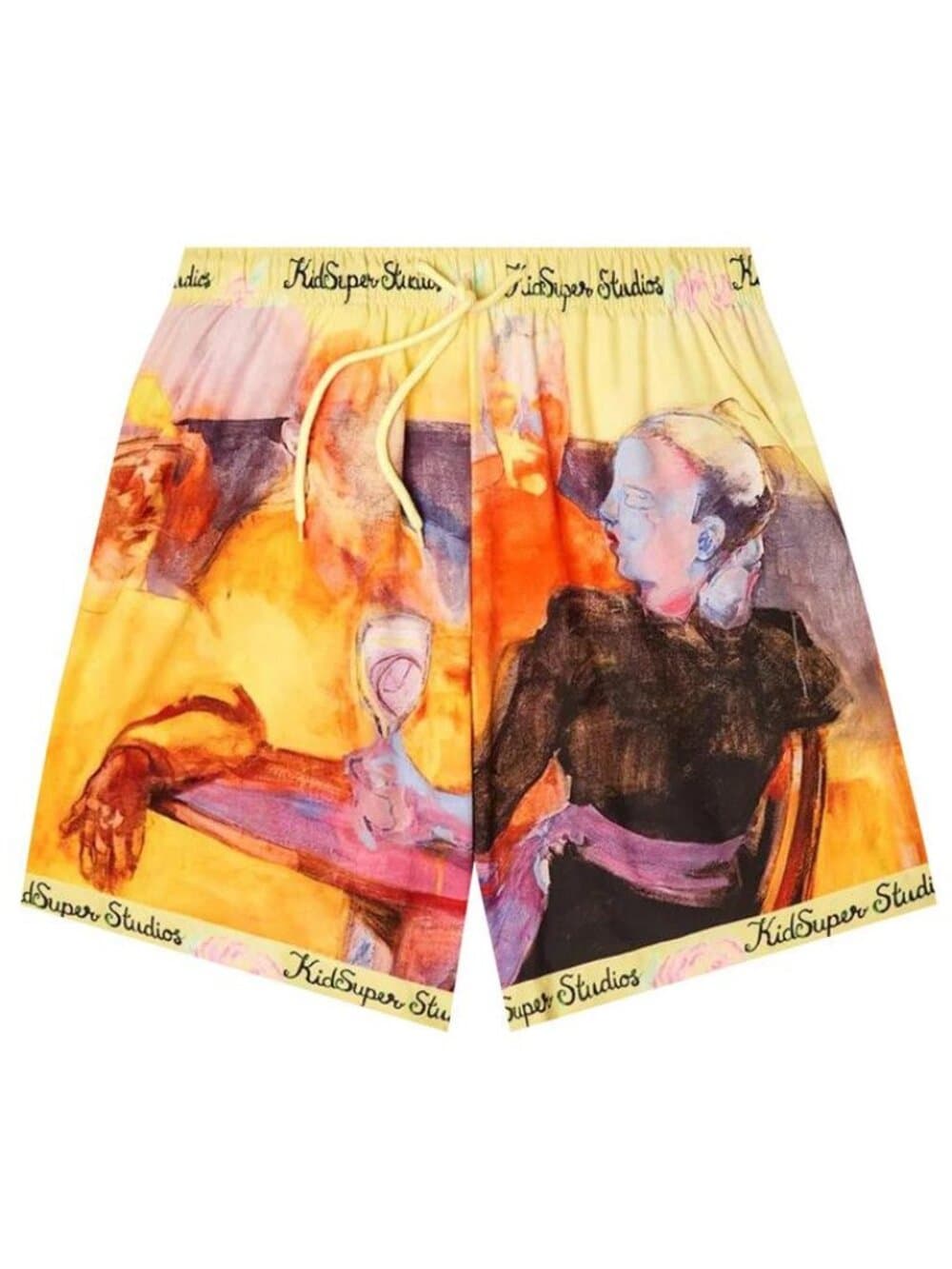 KidSuper Printed Shorts - Sad At The Bar. XL