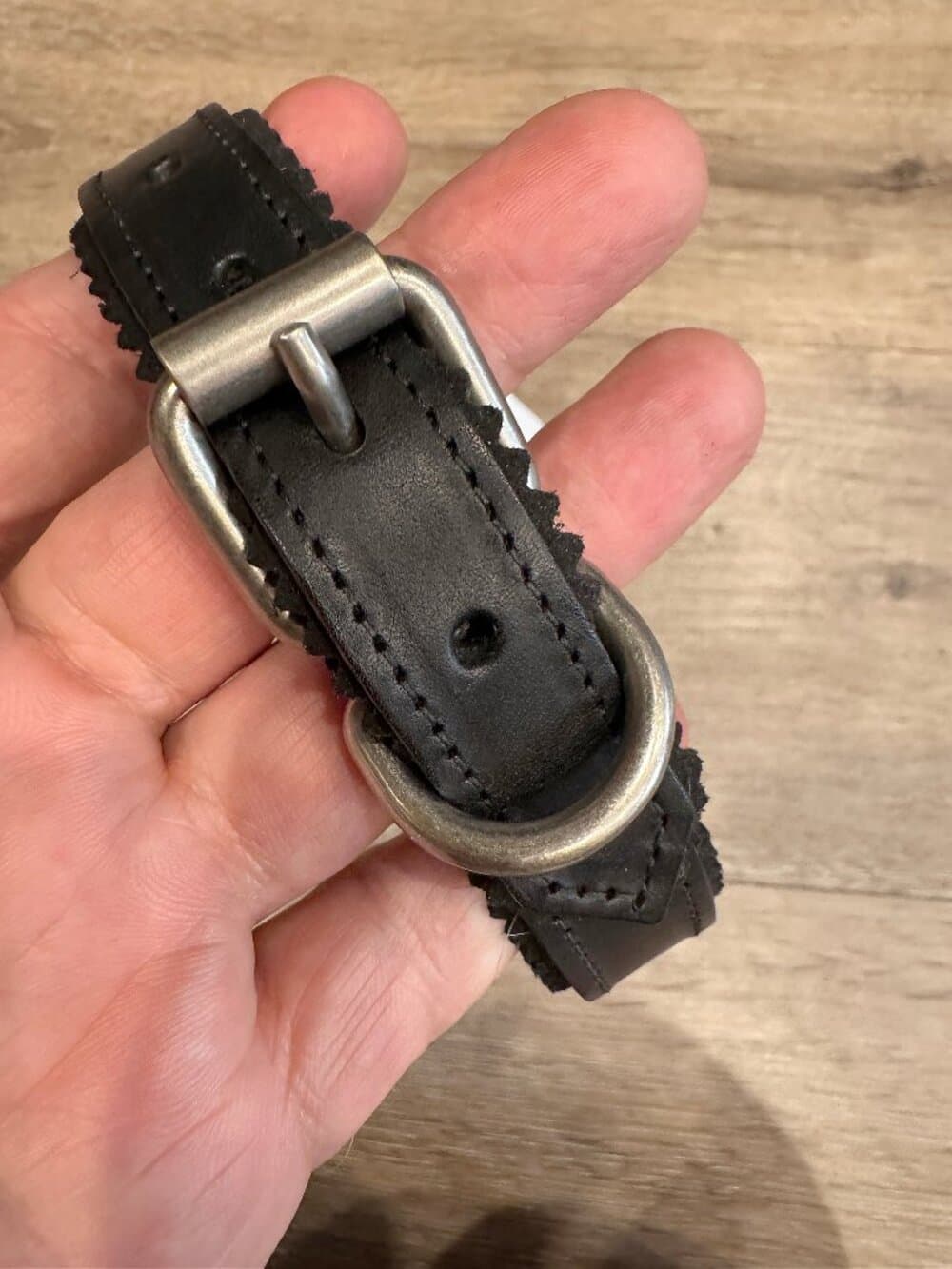 Walter Van Beirendonck AW22 "Bolt + Hook" Leather Keychain & Dog Collar Set - Thumbnail 5