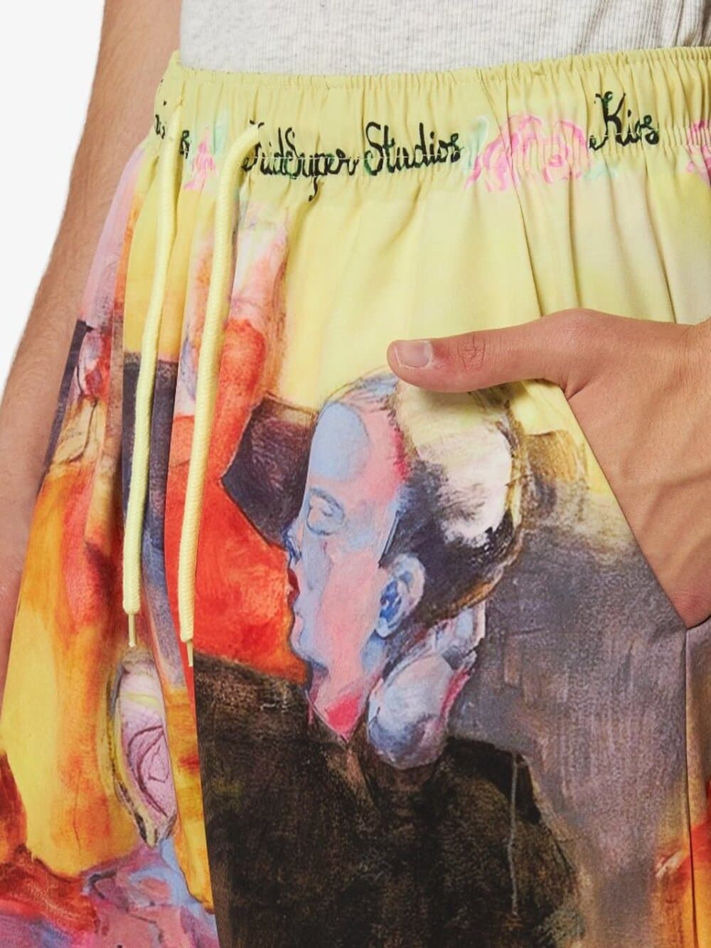 KidSuper Printed Shorts - Sad At The Bar. XL - Thumbnail 6