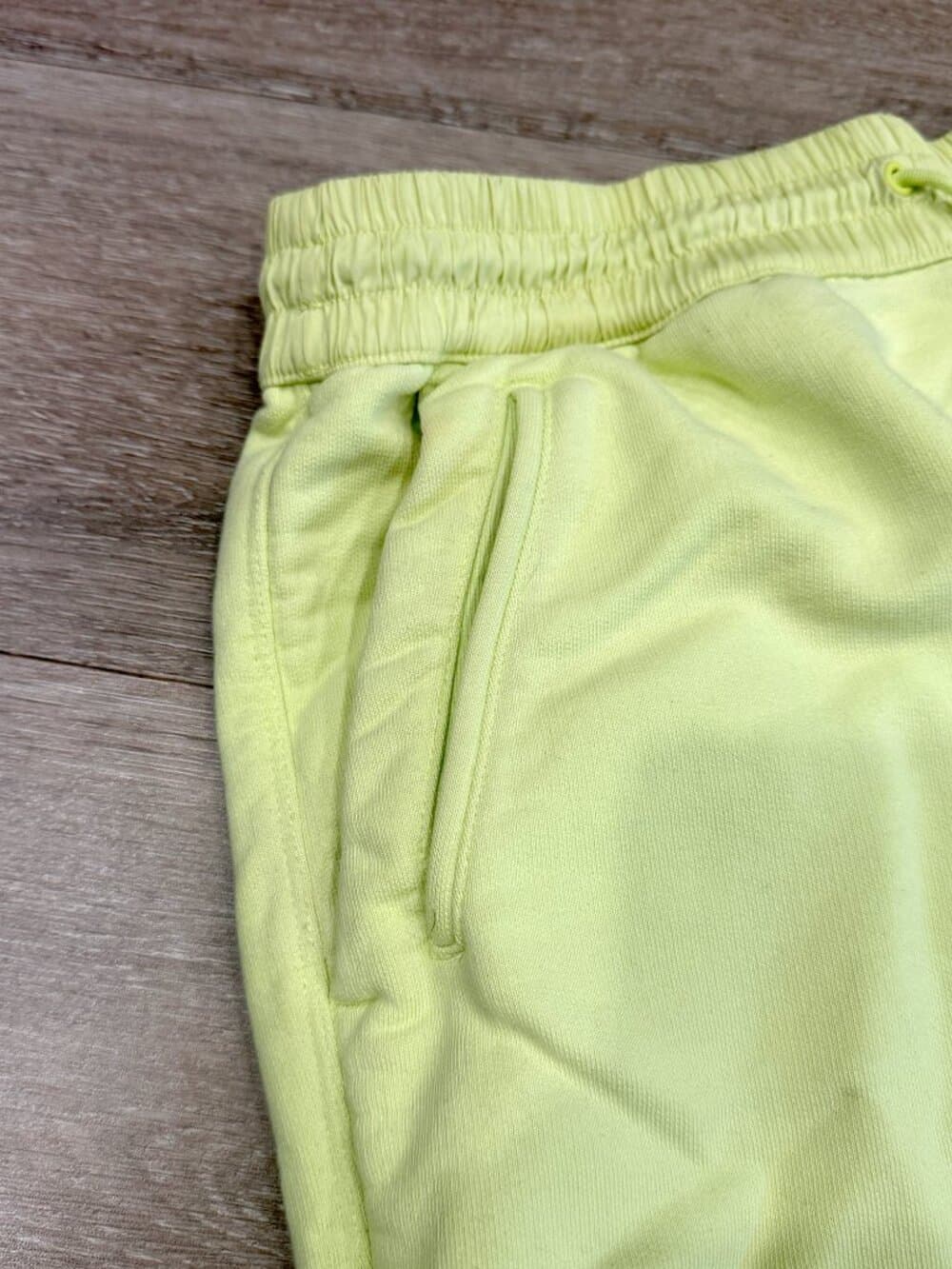 Neon yellow Y-3 shorts from the Yohji Yamamoto and Adidas collaboration. - Thumbnail 4