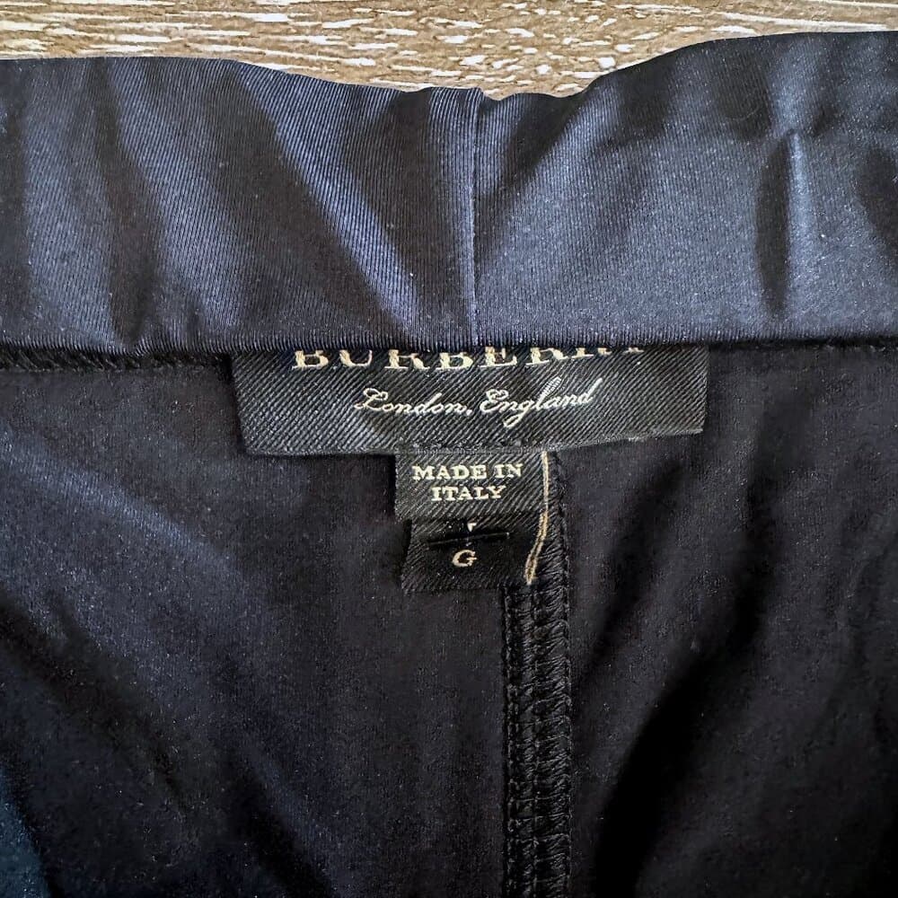 Burberry Black Bondage Strap Leggings - Thumbnail 7
