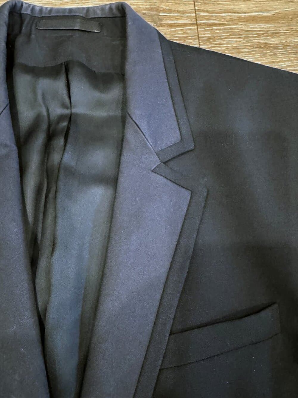 Givenchy Paris Men’s Mohair Wool Tuxedo Jacket Black Size 54 (US 44) Tisci Era - Thumbnail 2