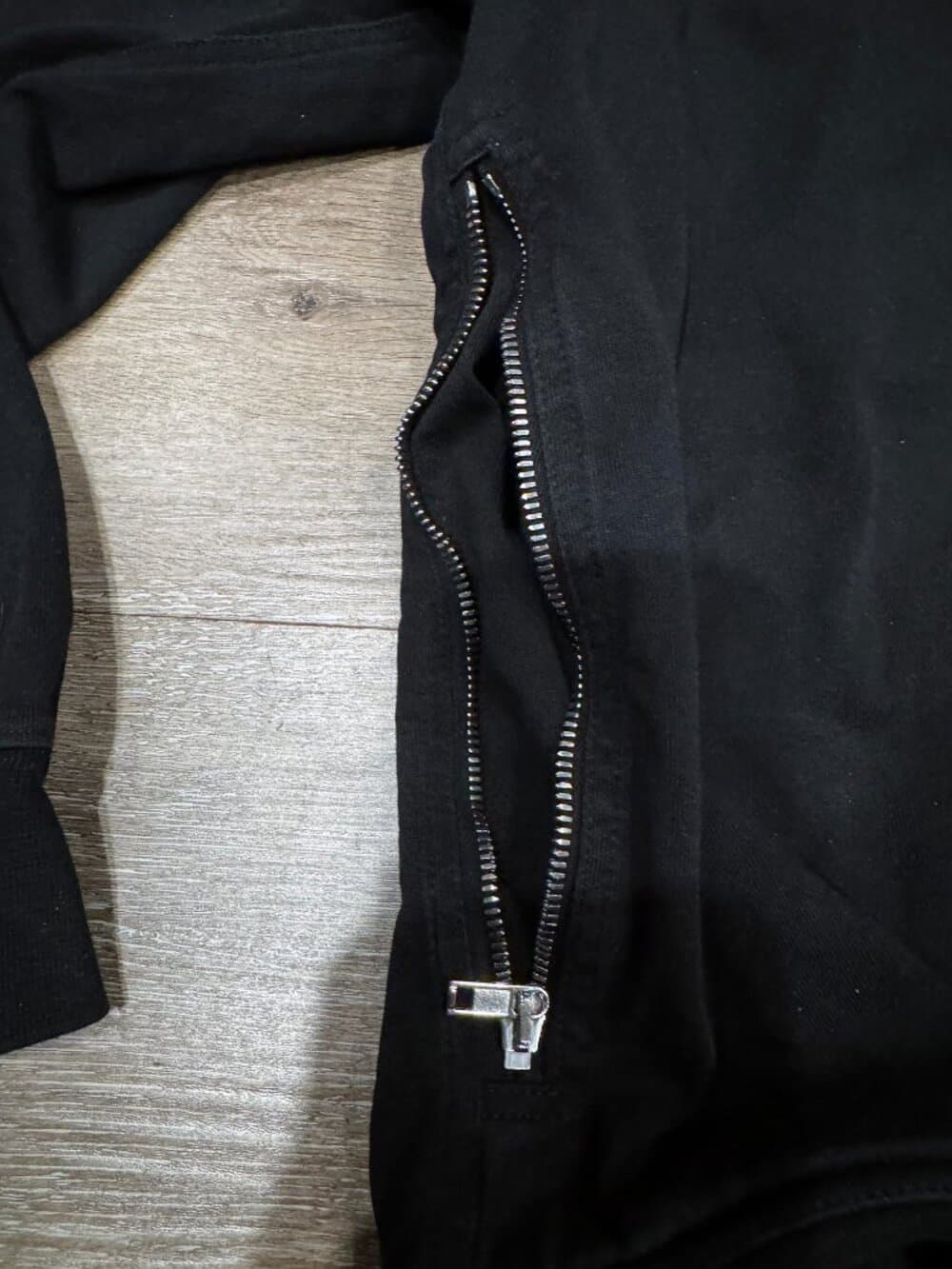 Authentic Rick Owens Mainline Windbreaker Zip-Up Hoodie - Thumbnail 4