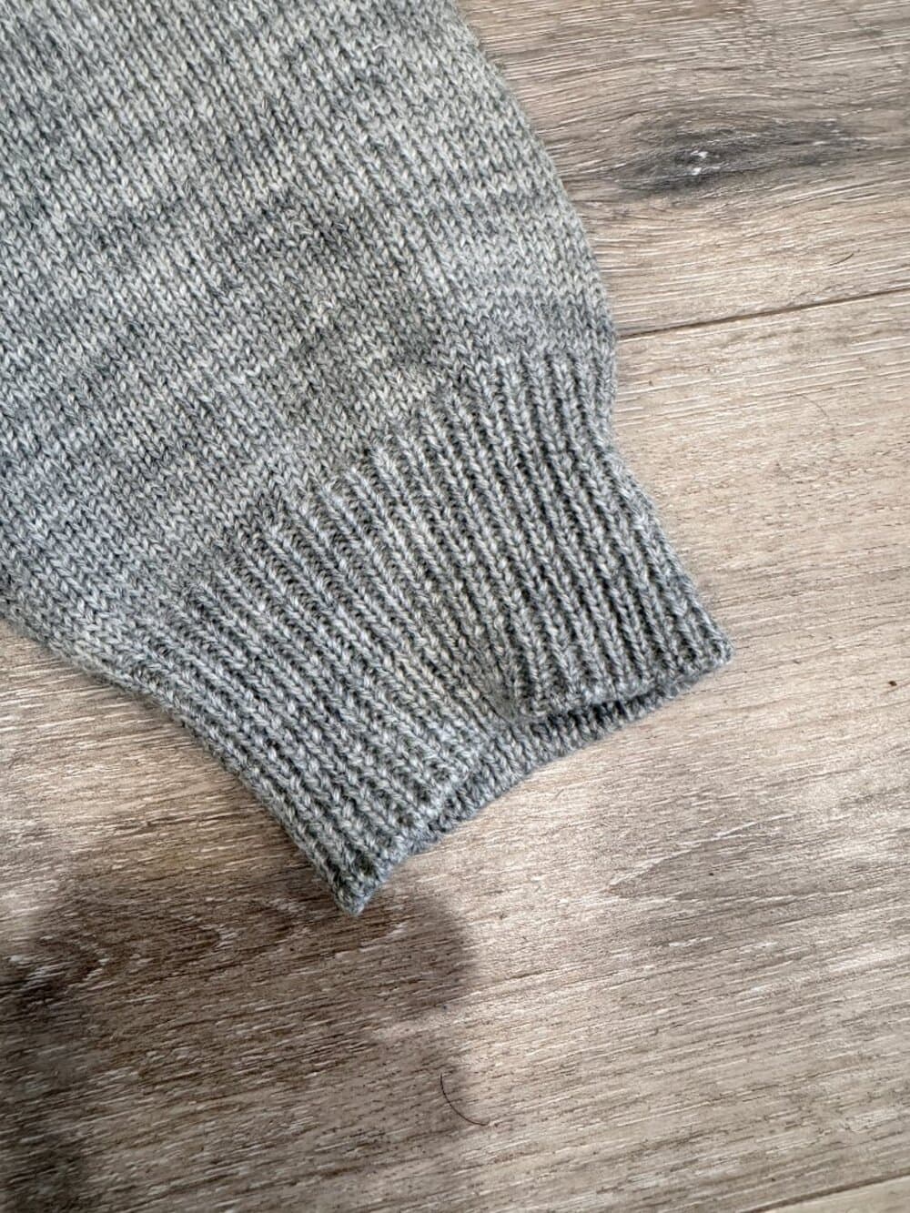 Walter Van Beirendonck FW16 "WOEST" Intarsia Knit Sweater Gray -fits like an XL - Thumbnail 7