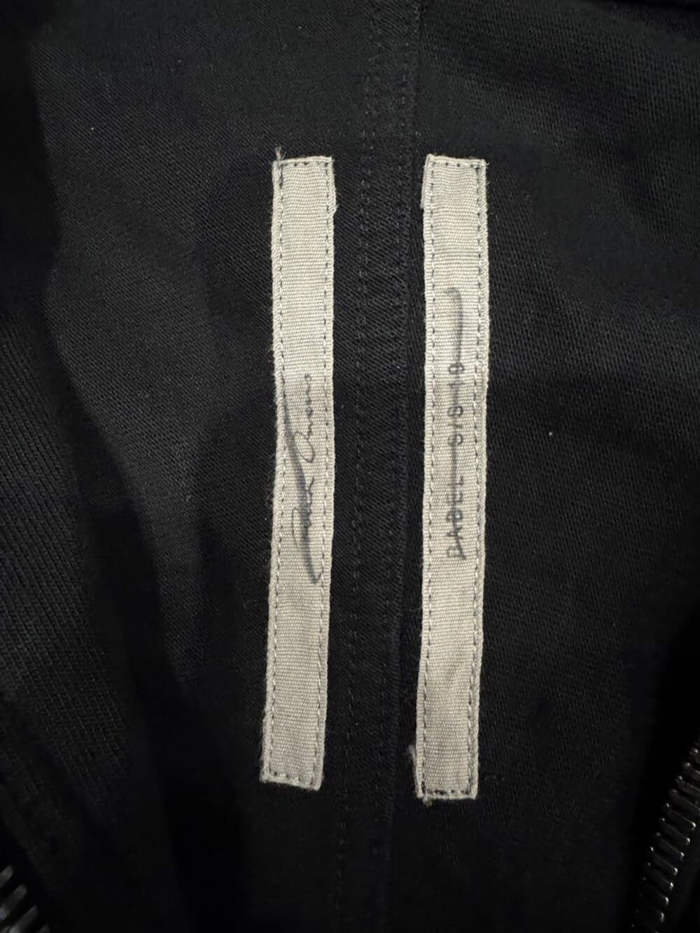 Authentic Rick Owens Mainline Windbreaker Zip-Up Hoodie - Thumbnail 3