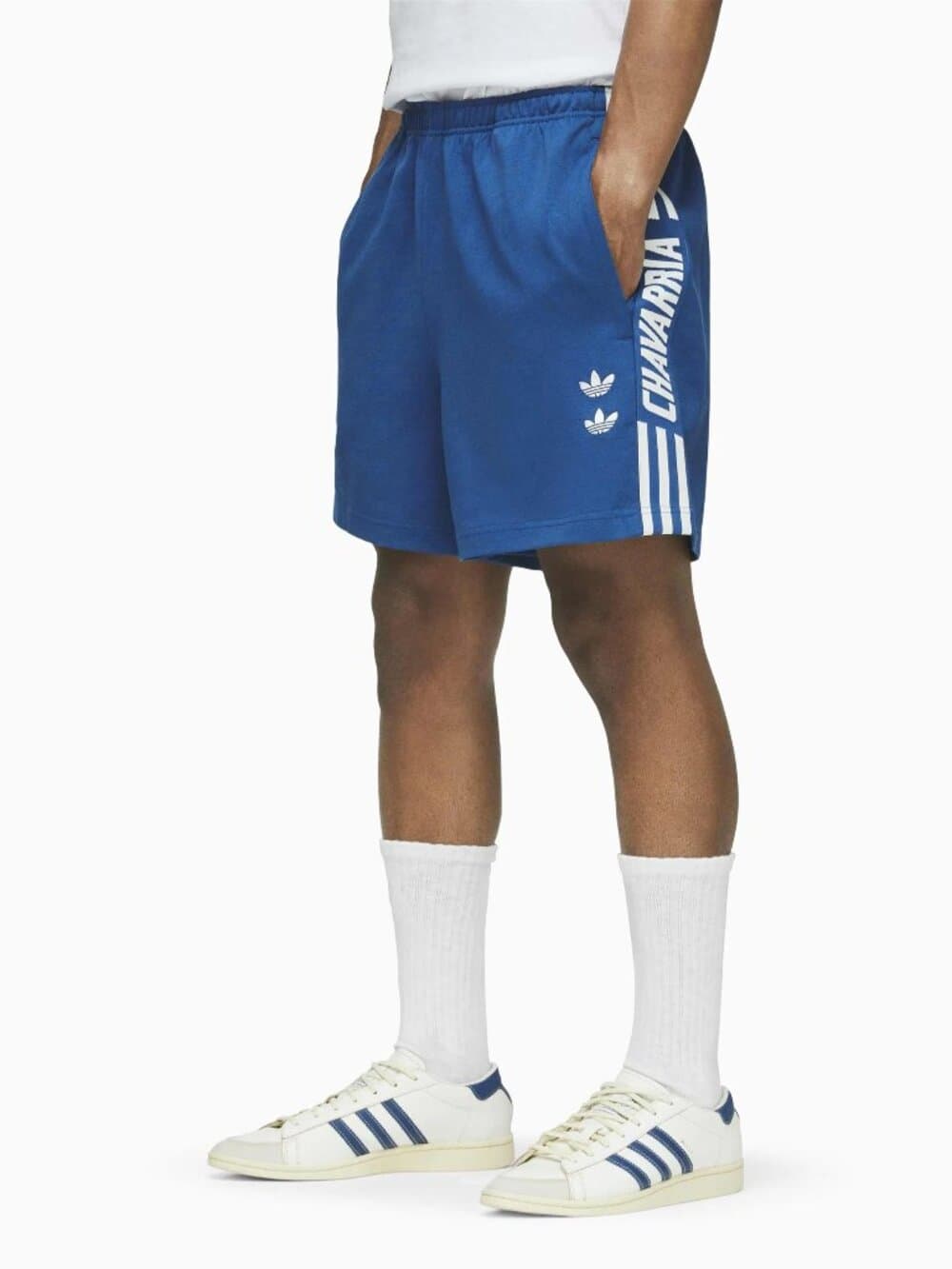 Adidas x Willy Chavarria Gym Shorts Dark Marine Blue. Size S - Thumbnail 2