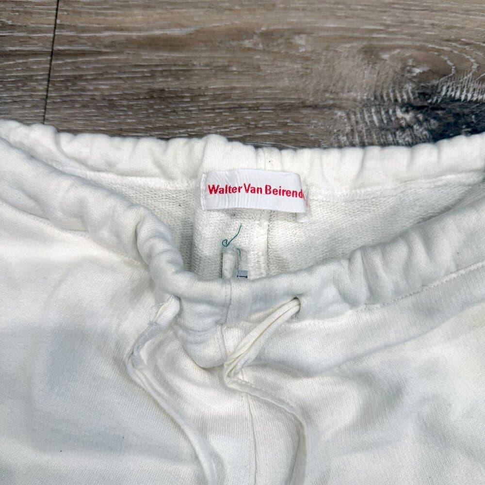 Walter Van Beirendonck White sweatpants - Thumbnail 3