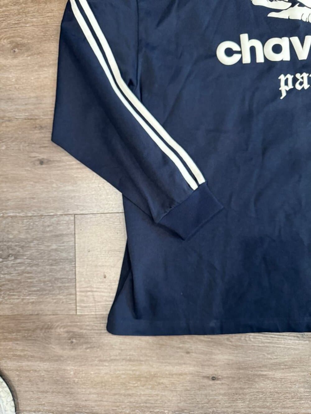 Adidas x Willy Chavarria Paris Merch Long Sleeve Tee – Medium (Oversized) - Thumbnail 4