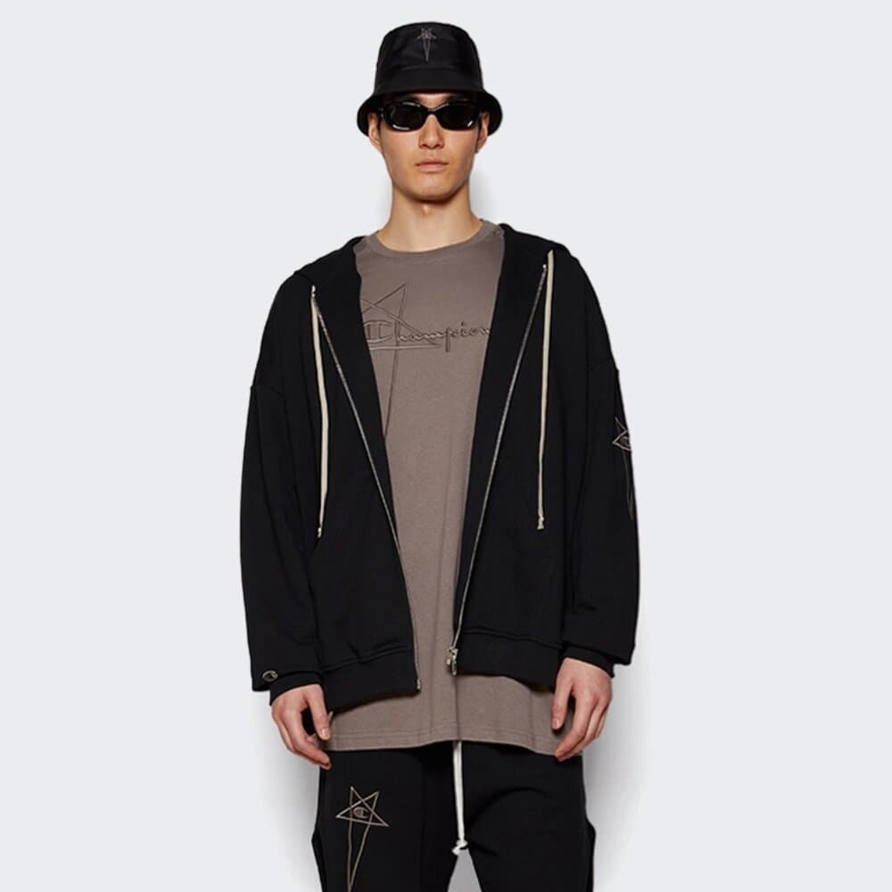 Rick Owens X Champion Tommy Tee Dust - Small - Thumbnail 2