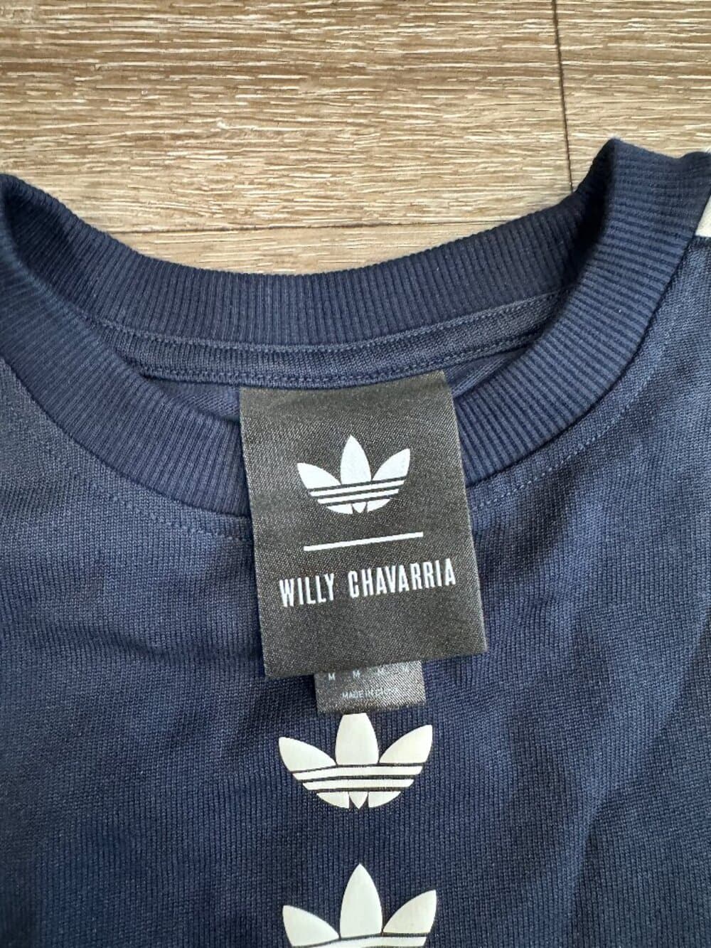 Adidas x Willy Chavarria Paris Merch Long Sleeve Tee – Medium (Oversized) - Thumbnail 6
